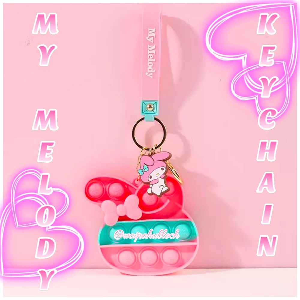 My Melody Pop it Keychain
